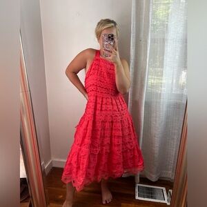 NWT Anthropologie Maeve MIDI Dress 4P